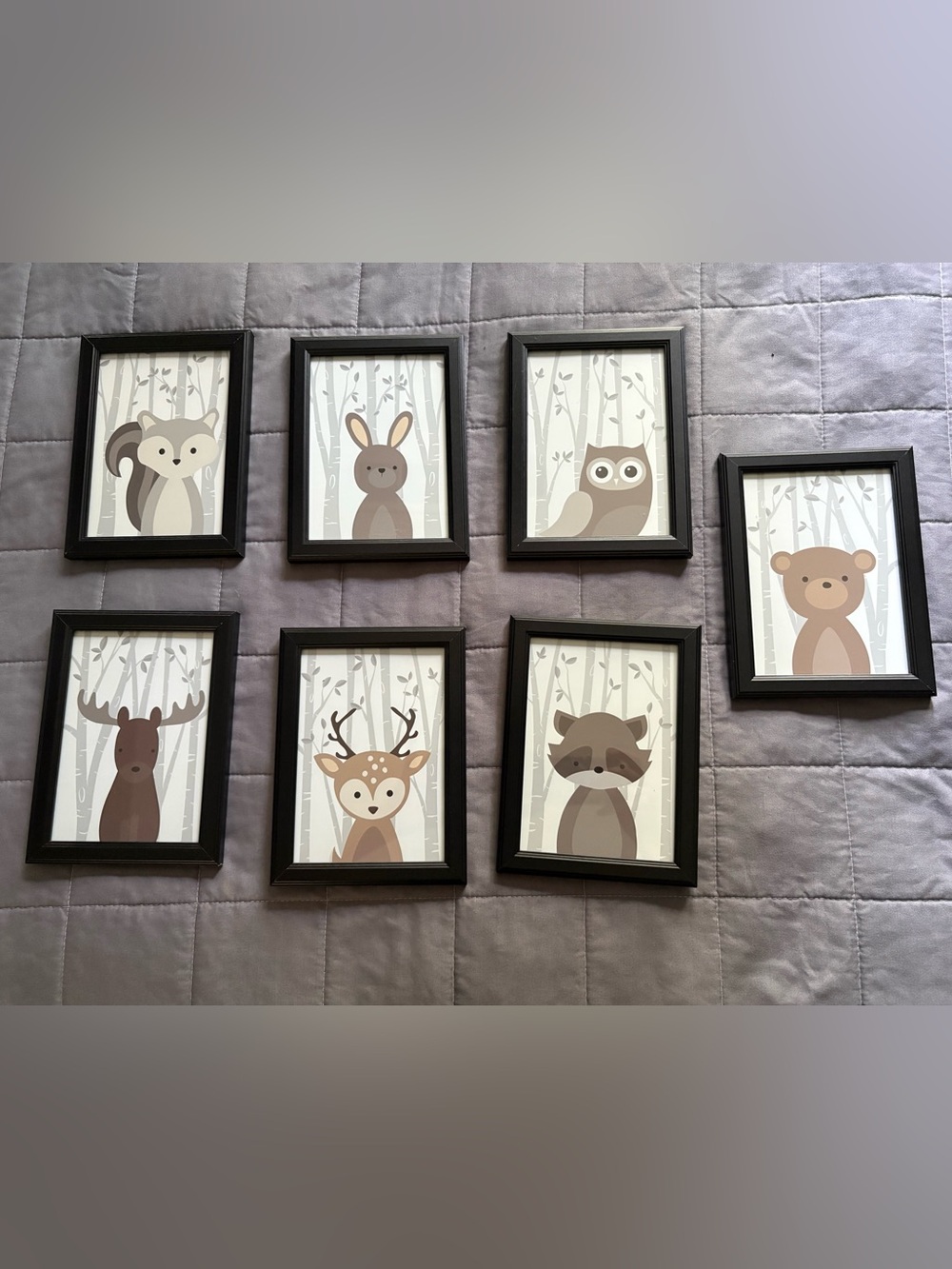 Cute nursery animal decor
